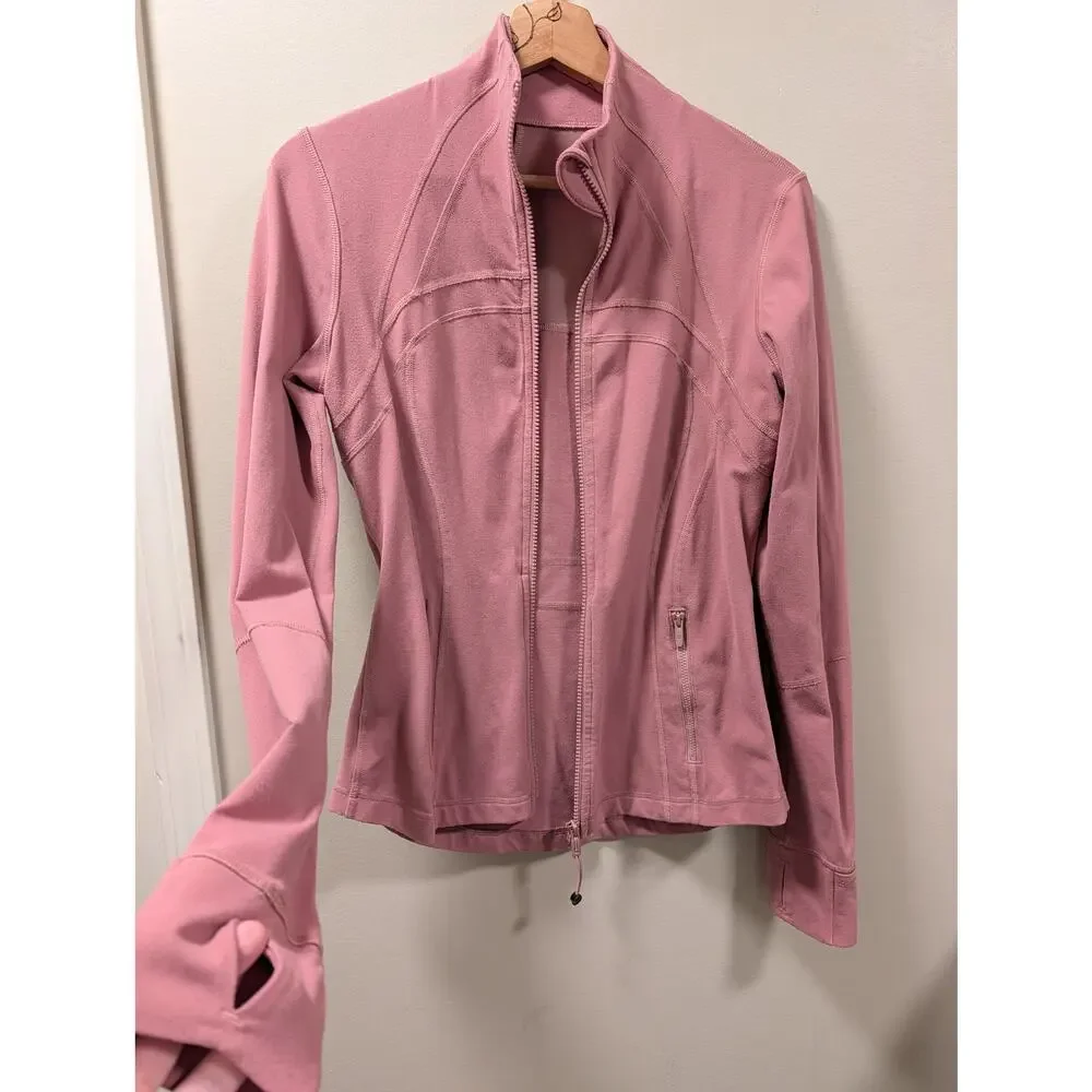 Lululemon Define Jacket Nulu in Dusty Rose